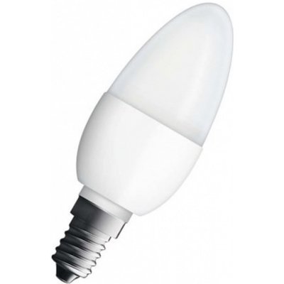 Osram VALUE CLB40, E14, 470lm, 5,5W, 827 teplá bílá, matná svíčka – Hledejceny.cz