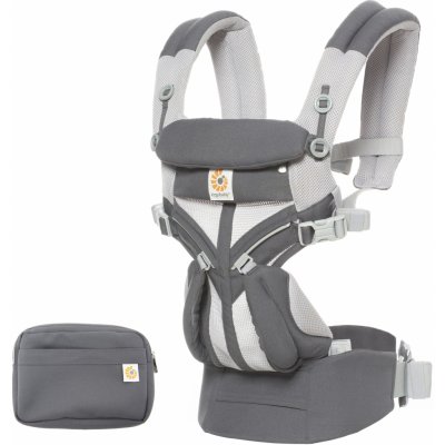 ERGOBABY OMNI 360 COOL AIR MESH CARBON šedá – Hledejceny.cz