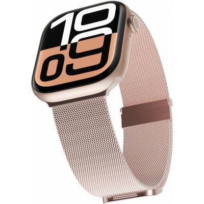 Epico Milanese+ pro Apple Watch SE/Series 1-11/Ultra, (42/44/45/46/49mm) - růžově zlatý 73818182300001 – Zboží Živě