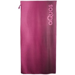 Aquos Tech Towel rychleschnoucí sportovní ručník 75 x 150 růžová