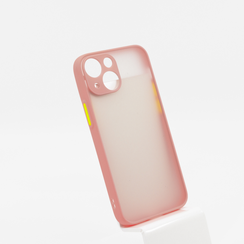 Pouzdro Bomba Kvalitní TPU obal matný pro iPhone - růžový iPhone 13 Mini C313_IPHONE13MINI-PINK