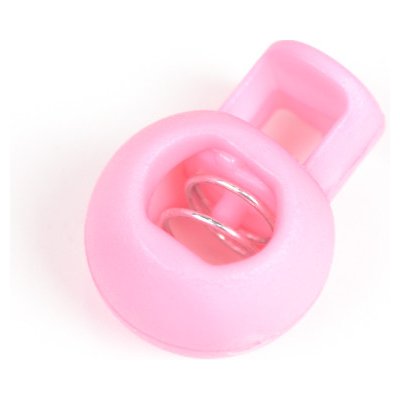 Plastová brzdička kulatá 9 mm světle růžová - balení 10 ks – Zboží Mobilmania