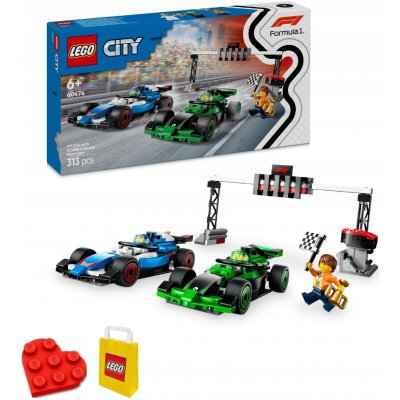 LEGO® City 60474 Padok F1 s formulemi VCARB a Sauber – Zboží Živě