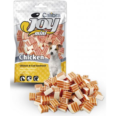 Calibra Joy Dog Mini Chicken & Cod Sandwich New 70 g – Zboží Mobilmania