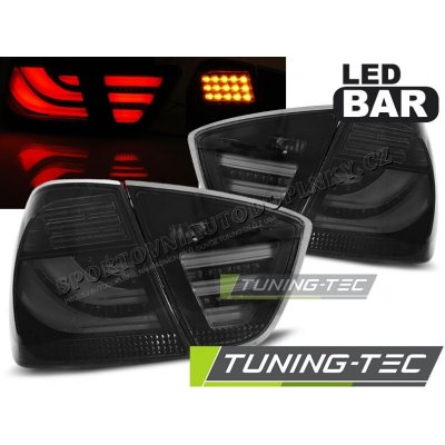 BMW E90 2009-11 zadní lampy smoke black LED BAR – Hledejceny.cz
