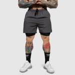 Iron Aesthetics Funkční šortky SweatPro 2in1 tmavě šedé – Hledejceny.cz