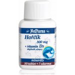 MedPharma Hořčík 300 mg + vit.D3 37 tablet – Hledejceny.cz