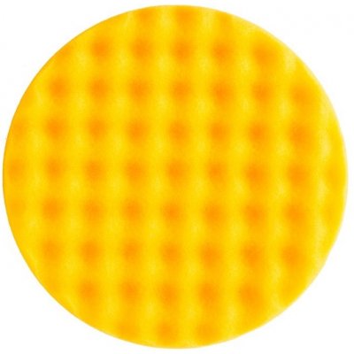 MIRKA Leštící molitan žlutý vaflový 150 x 25 mm
