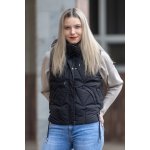 Dalef Chery dámská krátká vesta černá – Zboží Dáma
