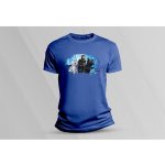 Sandratex dětské bavlněné tričko Jak vycvičit draka 2 královsky modrá – Zboží Dáma