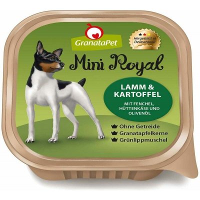 GranataPet Mini Royal Adult Dog Jehněčí a brambory 150 g – Zboží Mobilmania
