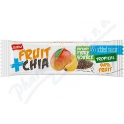 SunVita Friut+Chia ovocná tyčinka tropic.ovoce 30 g