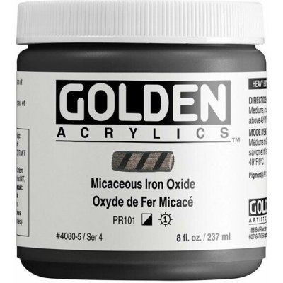 Akryl Golden HB 118 ml 4080 Micaceous Iron Oxide – Hledejceny.cz