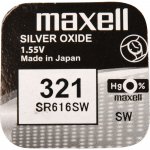 Maxell 321/SR616SW/V321 1BP Ag – Zboží Mobilmania