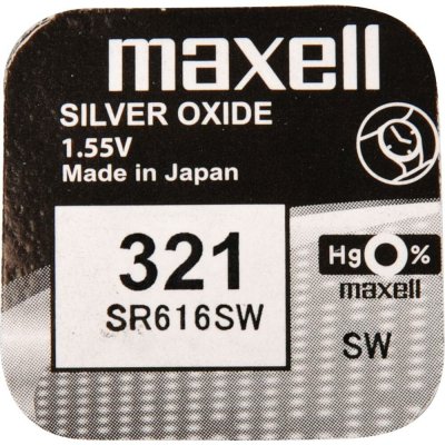 Maxell 321/SR616SW/V321 1BP Ag – Zboží Mobilmania