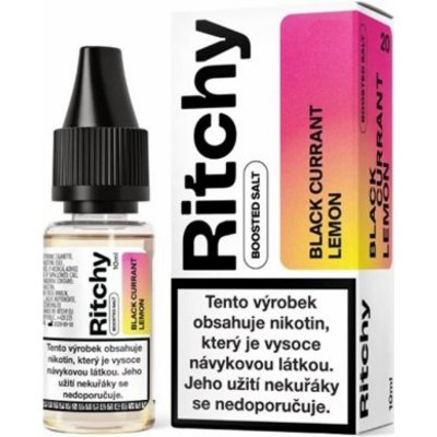 Ritchy Salt Black Currant Lemon 10 ml 10 mg – Zbozi.Blesk.cz