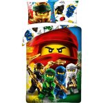 Halantex Lego Ninjago Bojovníci LEG-895BL 140x200 70x90 – Zboží Dáma