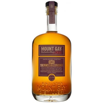 Mount Gay Port Cask 55% 0,7 l (karton) – Zboží Mobilmania