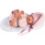 Llorens 84452 NEW BORN miminko se zvuky a měkkým látkovým tělem 44 cm – Hledejceny.cz