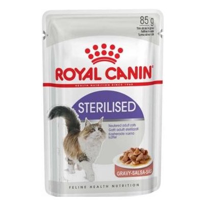 Royal Canin Sterilised in Gravy 12 x 85 g – Zboží Mobilmania