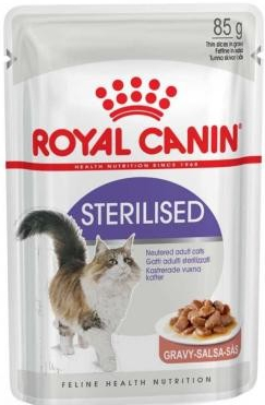 Royal Canin Sterilised in Gravy 12 x 85 g