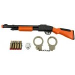 Teddies sada pistole+pouta+náboje na přísavky plast 50 cm na kartě – Sleviste.cz