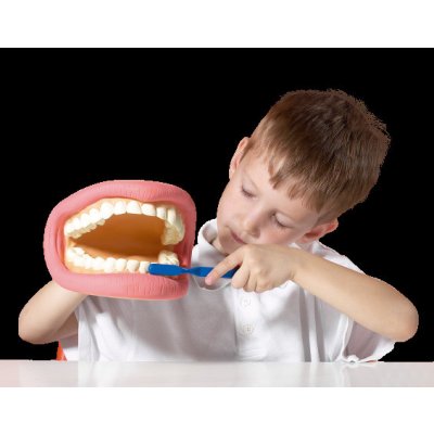 TickIt Obří zuby a kartáček – Zboží Dáma