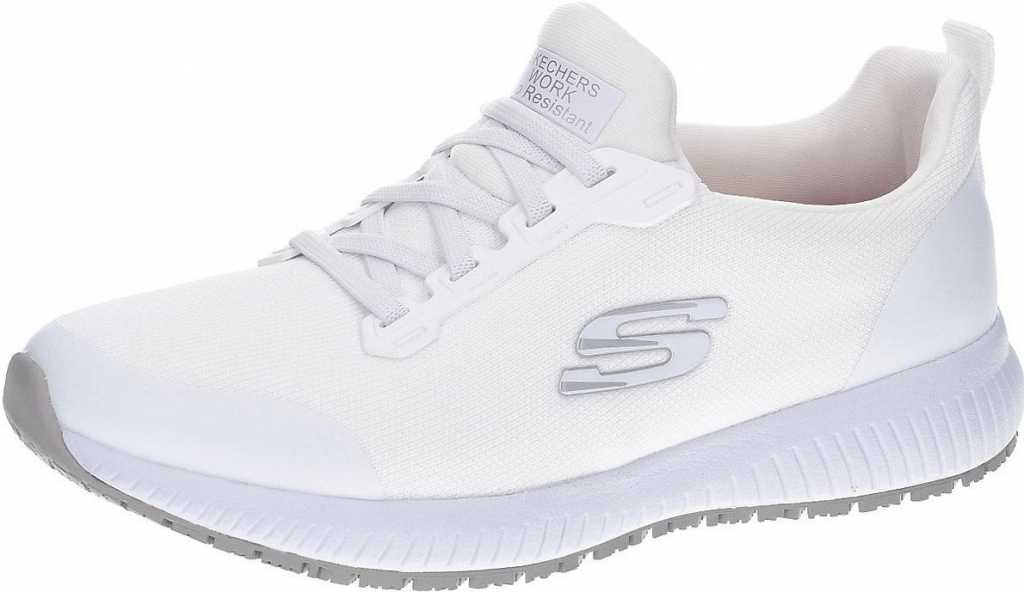 Skechers dámské boty Squad 77222EC/WHT bílá