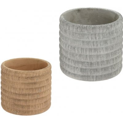 SUPER CENA OBAL CEMENT VRÚBKY 14,5X14,5X12,8CM – Hledejceny.cz