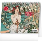 stolní Alfons Mucha, 16,5 x 13 cm 2026 – Zboží Dáma