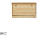 Botník Drewmax SB117 - Dřevěný botník 72 x 29 x 45 cm