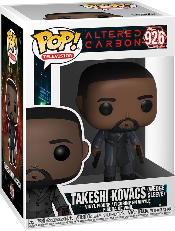 Funko Pop! Altered Carbon Takeshi Kovacs Wedge Sleeve