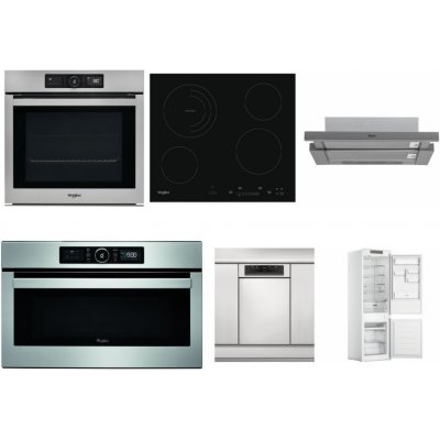 Set Whirlpool AKZ9 9480 IX + AKT 8900 BA + AKR 749/1 IX + ABSOLUTE AMW 730 IX + WSBO 3O34 PF X + WHC18 T311 – Sleviste.cz