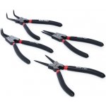 MAR-POL Kleště seeger - na pojistné kroužky 7", sada 4ks M50060 – Zboží Dáma