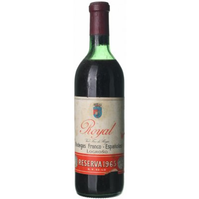 Royal Rioja Reserva suché červené 1965 0,75 l (holá láhev) – Hledejceny.cz