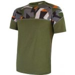 Sensor Merino IMPRESS pánské triko kr.rukáv safari/camo – Zboží Dáma