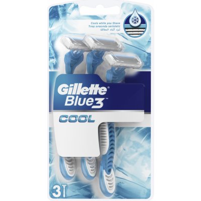 Gillette Blue3 Cool 3 ks – Zbozi.Blesk.cz