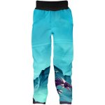 Wamu dětské softshellové kalhoty Dragon Fantasy modrá – Hledejceny.cz