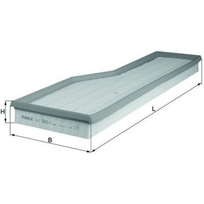 Vzduchový filtr MAHLE LX 582/1 – Hledejceny.cz