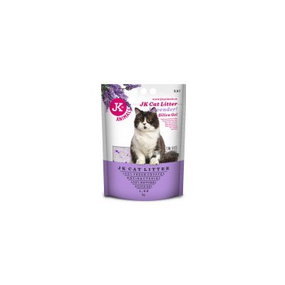 JK Animals Litter Silica gel lavender kočkolit 1,6 kg/3,8 l