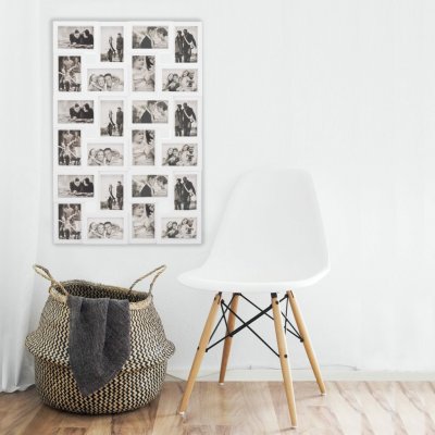 Fotorámeček na 24 fotek, 86x57 cm, bílý SPRINGOS PANORAMA – Zboží Živě