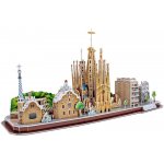 CubicFun 3D puzzle CityLine panorama: Barcelona 186 ks – Hledejceny.cz