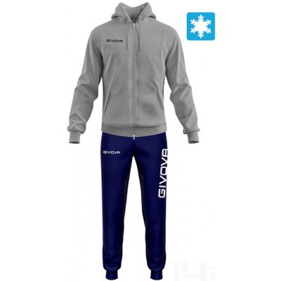 Givova KING souprava šedá tmavě modrá – Zboží Mobilmania