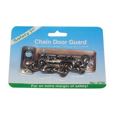 Dveřní řetěz řetízek pojistný pro dveře Zn – Sleviste.cz