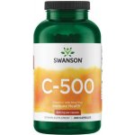 Swanson Vitamín C 500 mg s Šípkem 400 kapslí – Hledejceny.cz