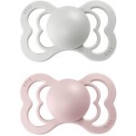 Bibs Supreme přírodní kaučuk 2ks ivory blush – Zboží Mobilmania