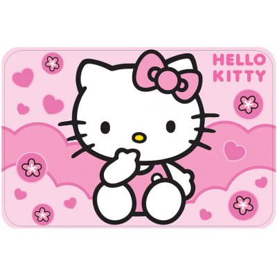 Carbotex Dětská protiskluzová předložka Hello Kitty Růžová – Hledejceny.cz