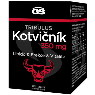 GS Kotvičník Tribulus 350 mg 60 kapslí – Hledejceny.cz