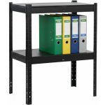 Mamutex Standard Regál 800 x 600 x 400 mm 2 police černý – Sleviste.cz