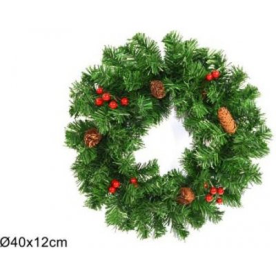 PROHOME Věnec vánoční 40 x 12 cm – Zboží Dáma
